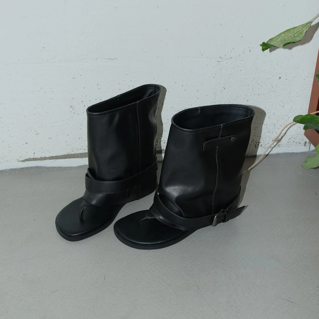 Brisa Thong Sandal Boots - Image 13