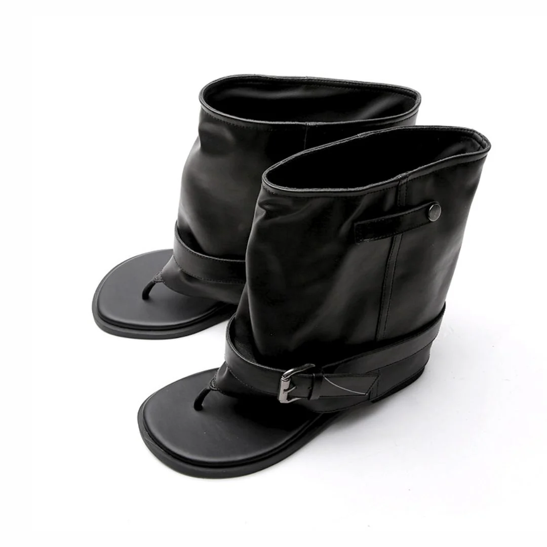Brisa Thong Sandal Boots - Image 4