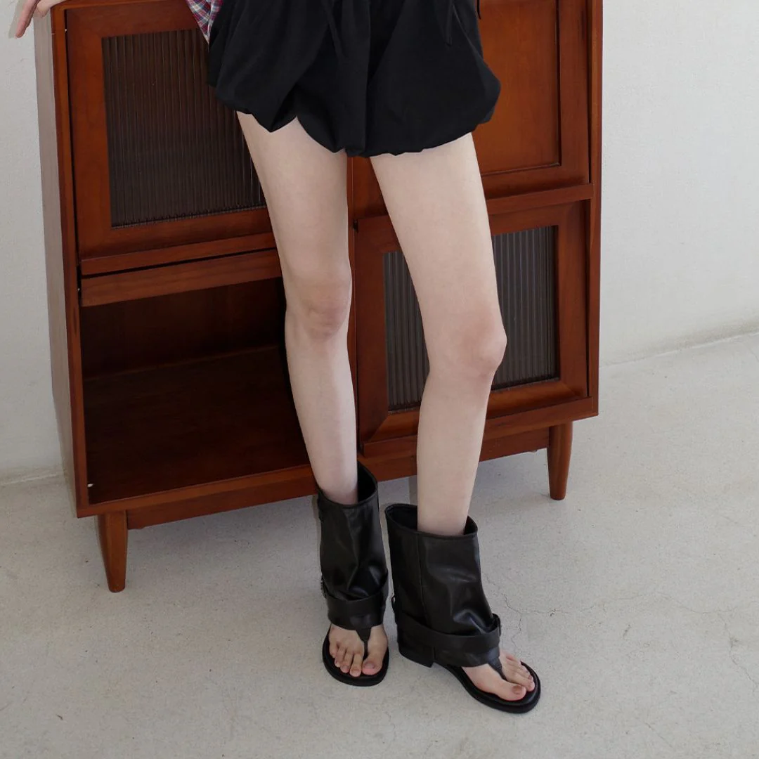 Brisa Thong Sandal Boots - Image 7