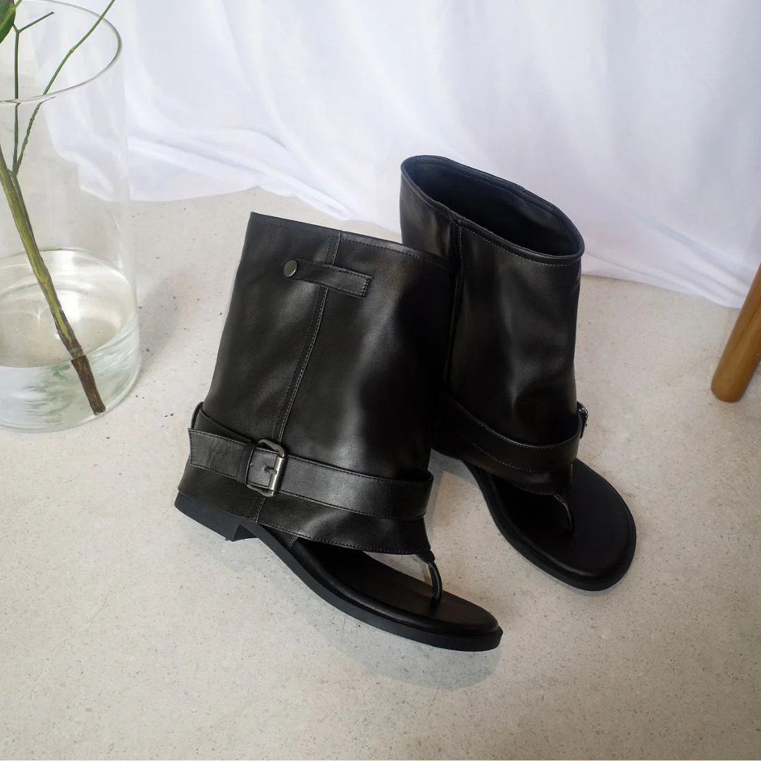 Brisa Thong Sandal Boots - Image 9