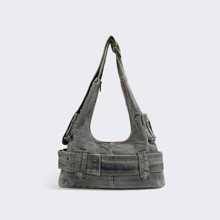 Brittany Crossbody Hobo Bag - Image 13