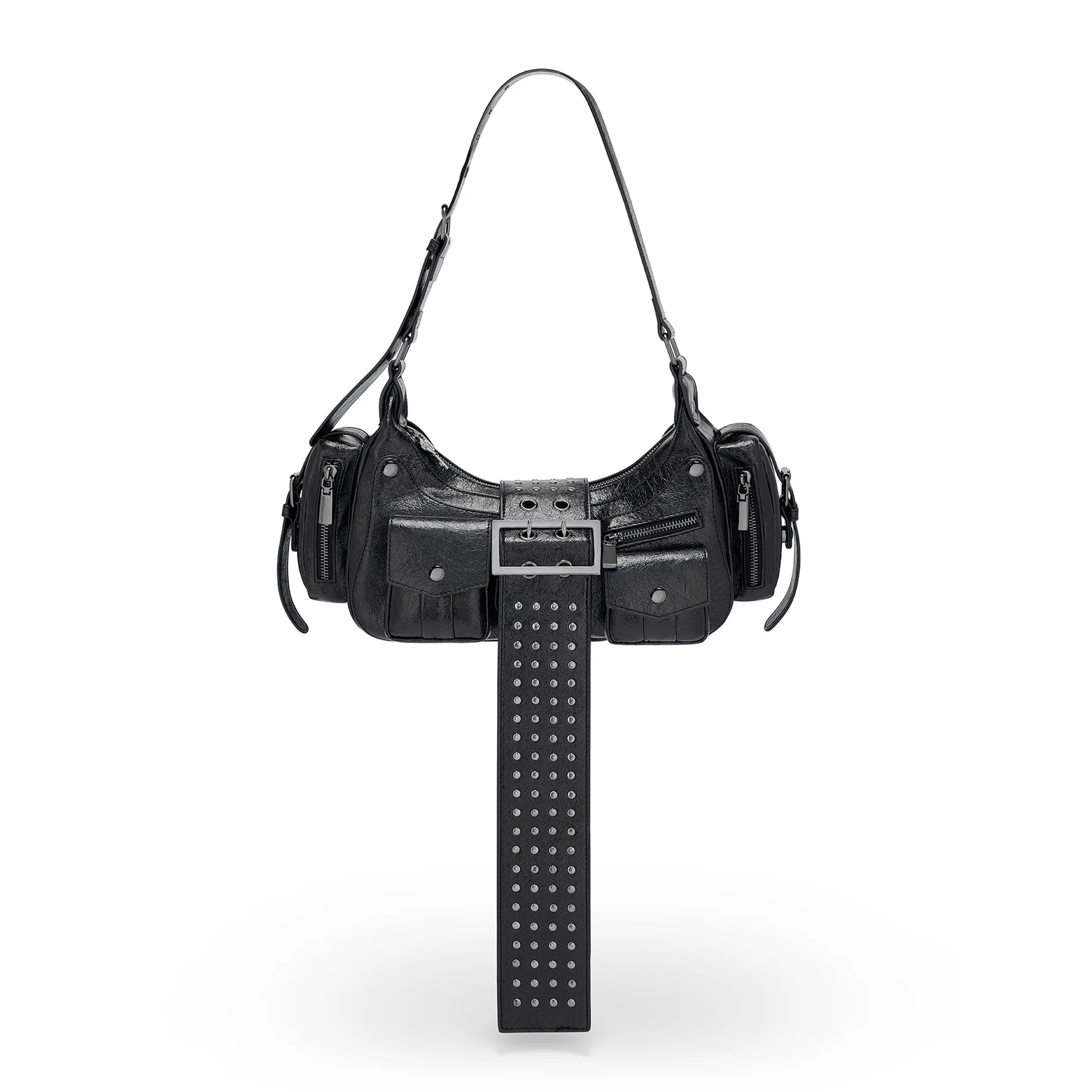 Delilah Studded Shoulder Bag - Image 4