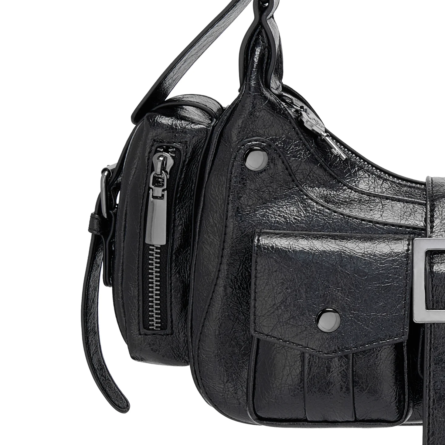 Delilah Studded Shoulder Bag - Image 5