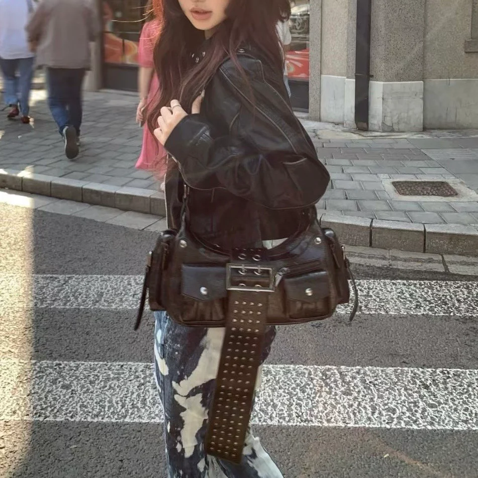 Delilah Studded Shoulder Bag - Image 8