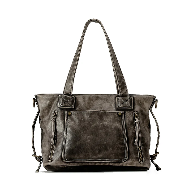 Kaia Distressed XL Tote - Image 8