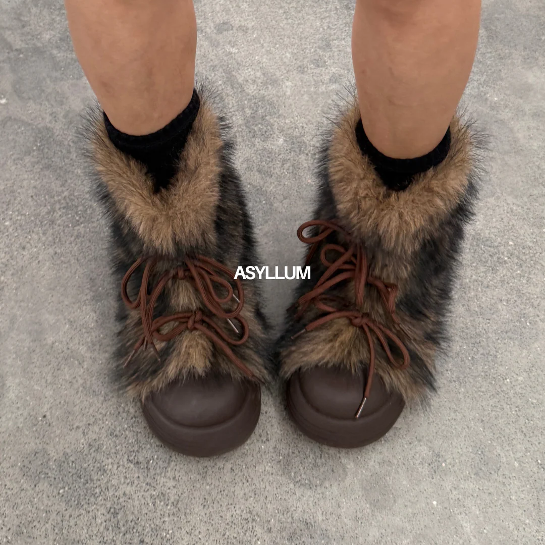 Asyllum Rhea Arctic Furry Boots - Image 12