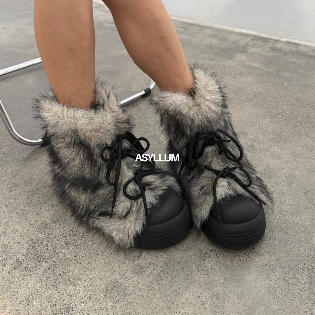 Asyllum Rhea Arctic Furry Boots - Image 15