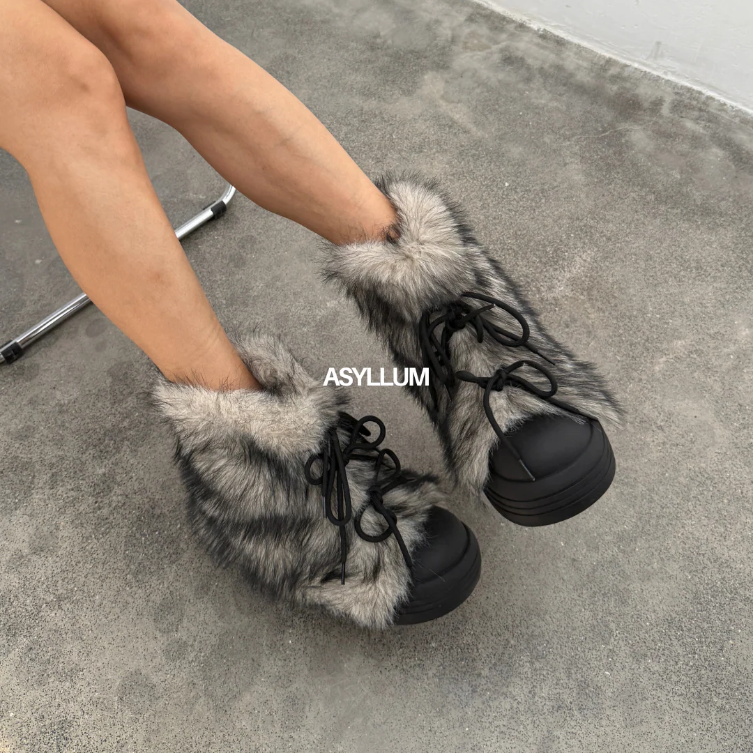 Asyllum Rhea Arctic Furry Boots - Image 3