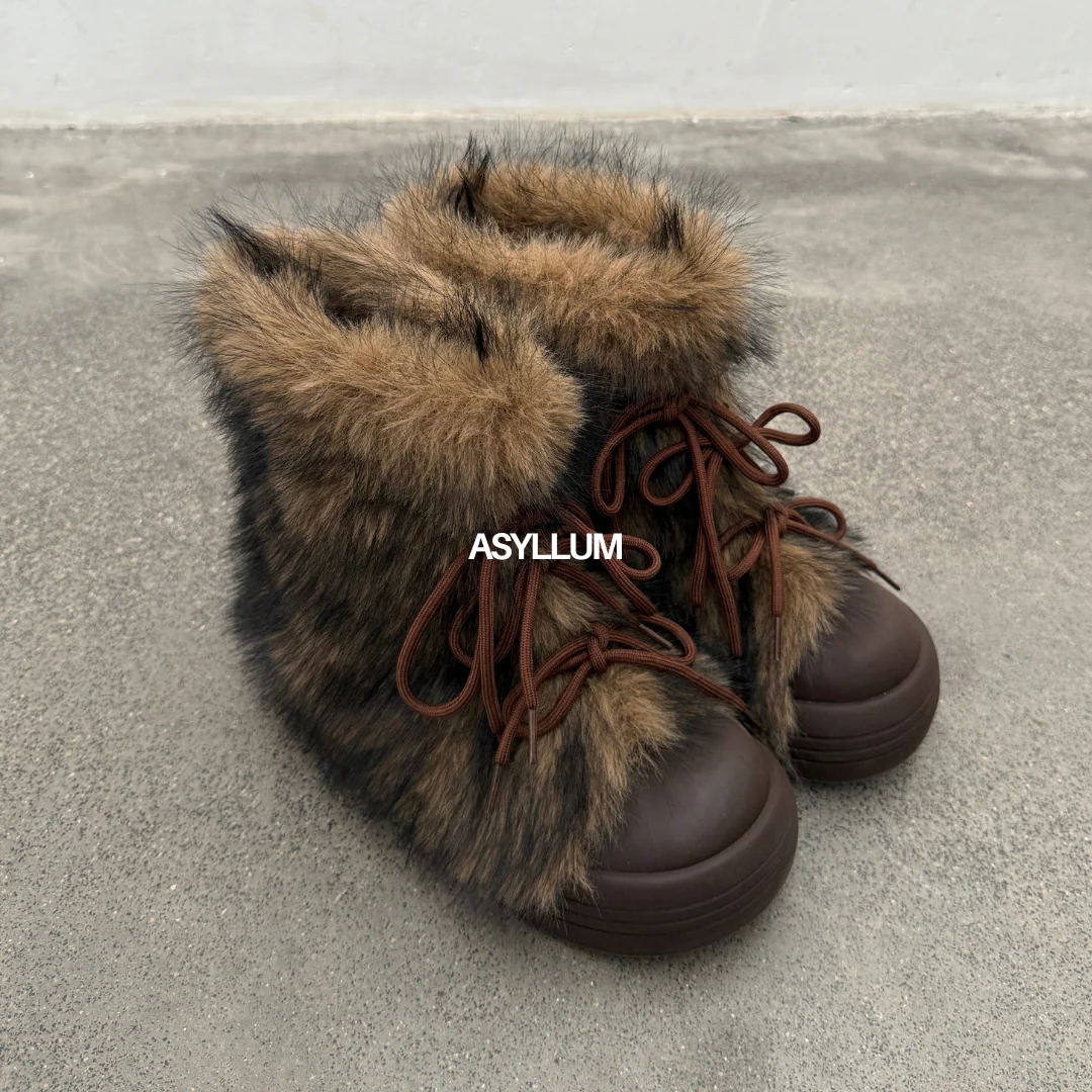 Asyllum Rhea Arctic Furry Boots - Image 7