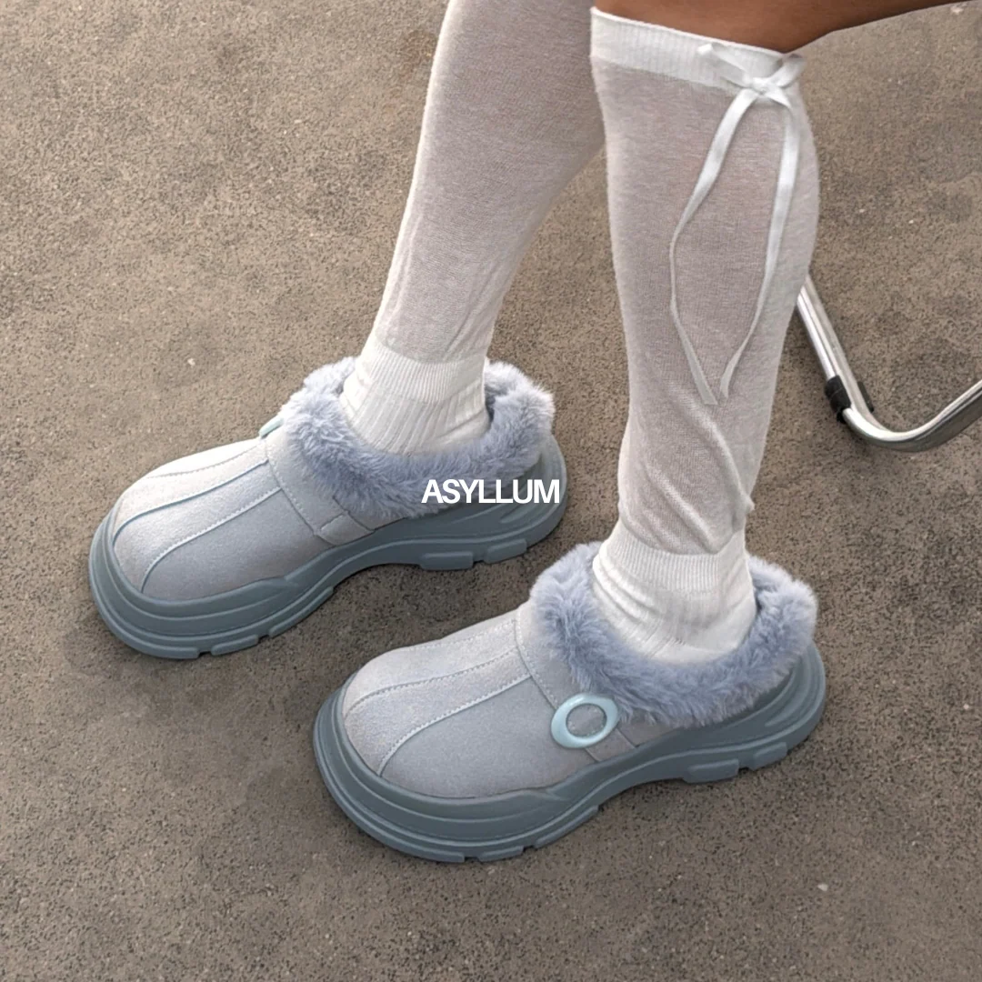 Skyla Furry Mule - Image 10