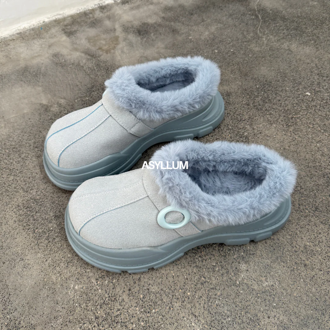 Skyla Furry Mule - Image 11