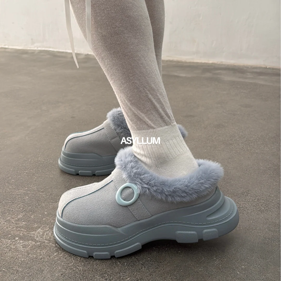 Skyla Furry Mule - Image 8