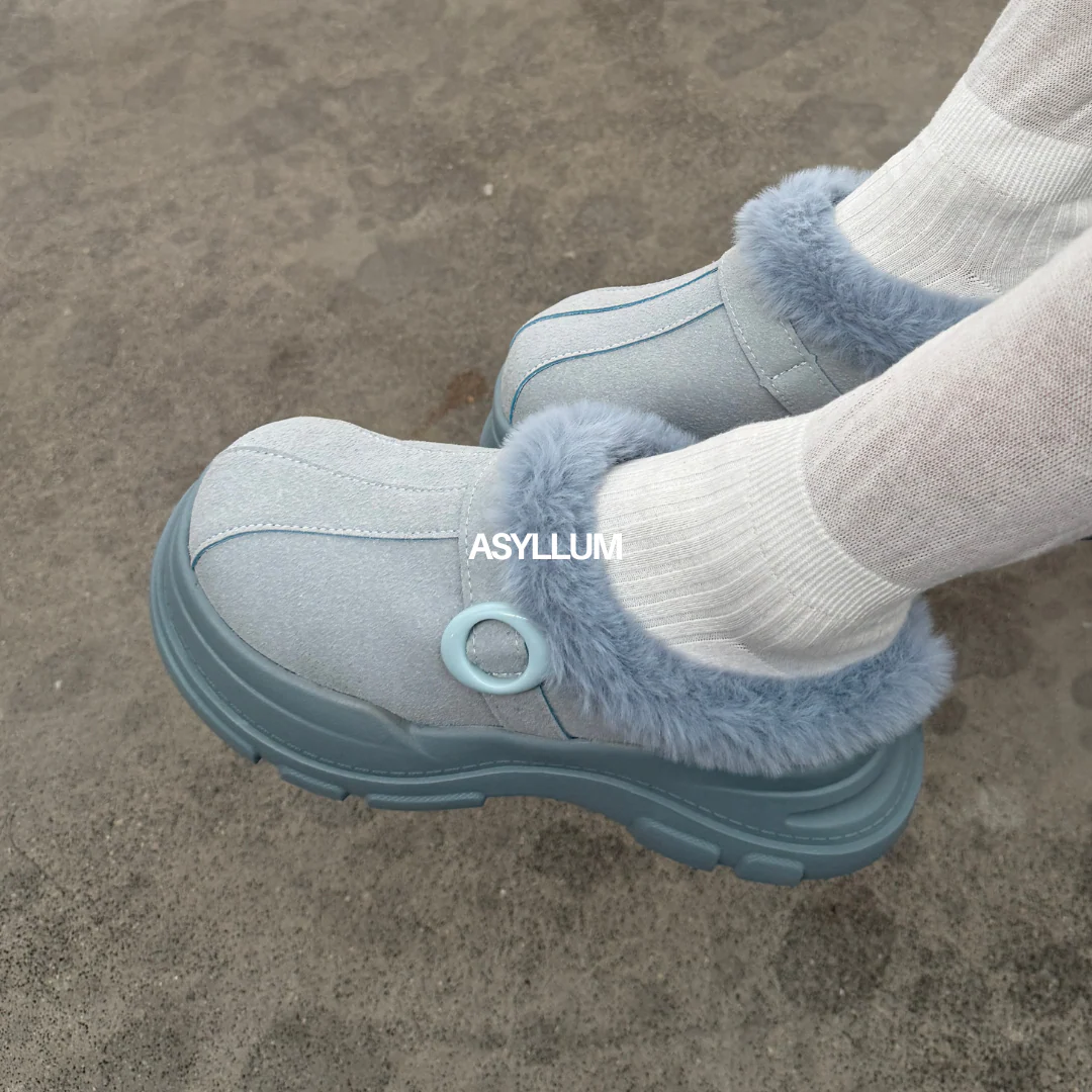Skyla Furry Mule - Image 9