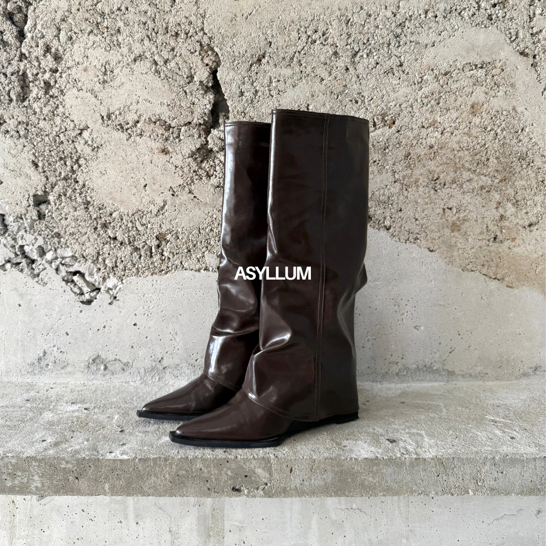 Vera Knee High Slouch Boots - Image 13