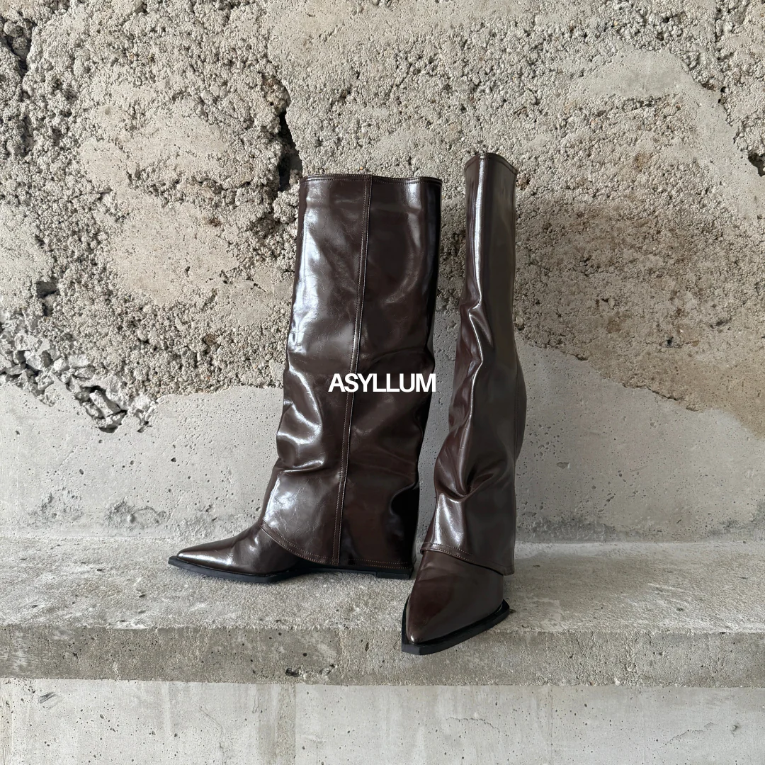 Vera Knee High Slouch Boots - Image 14